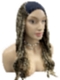 Ashy Brown Balayage Long Wavy Human Hair Hatfall Wig HW004