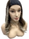 Dimensional Ashy Blonde Ombre Wavy Human Hair Hatfall Wig HW003