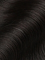 Brown Balayage Short Wavy Invisible Lace Top Human Hair Wig WIG021