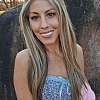 Gorgeous Blonde Highlights Remy Human Hair Invisible Lace Wig WIG095