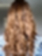 Warm Brown Ombre Wavy Human Hair Invisible HD Lace Wig WIG070