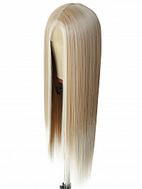 Soft Ash Blonde Straight Fashion Premium Remy Human Hair Invisible