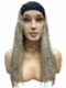 Light Ash Blonde Straight Human Hair Hatfall Wig HW002