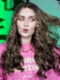 Gorgeous Medium Brown Balayage Wavy Remy Human Hair Lace Wig WIG109