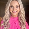 New Pearly Blonde Balayage HD Lace Human Hair Wig WIG075