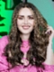 Gorgeous Medium Brown Balayage Wavy Remy Human Hair Lace Wig WIG109