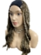 Ashy Brown Balayage Long Wavy Human Hair Hatfall Wig HW004